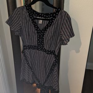 Motherhood maternity purple shirt